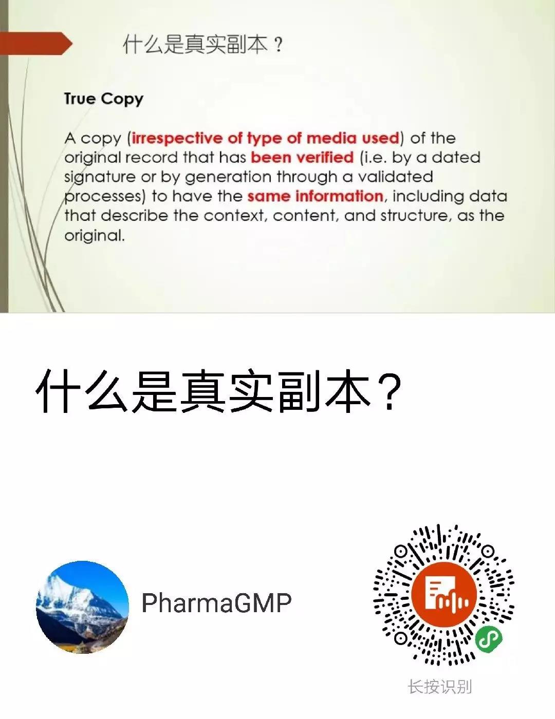 什么是真实副本?