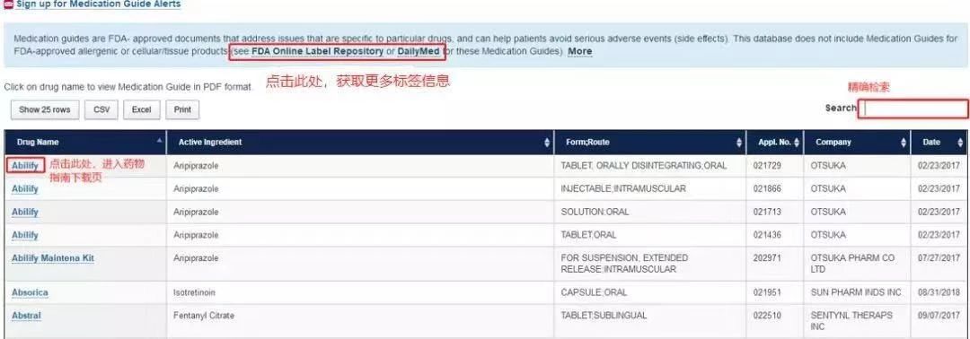 【收藏】最新FDA官网使用指南图解
