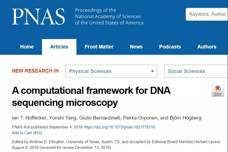 PNAS新发明：DNA显微镜，分子成像新方法