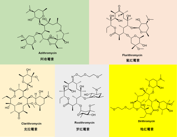 大环内酯（Macrolides）类抗生素药物综述