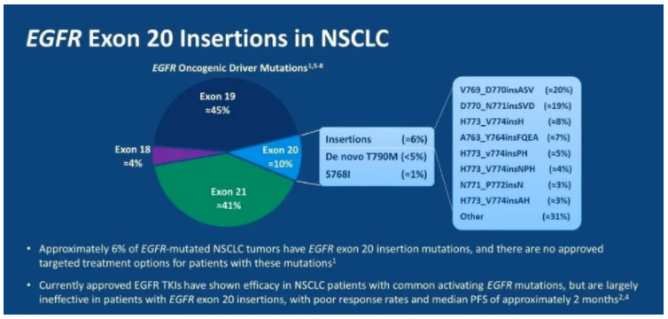 3款上市，10余款在研！EGFR Exon20靶向药谁在抢跑？